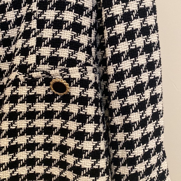 ✨NWT✨ ZARA Houndstooth Blazer - Picture 4 of 8